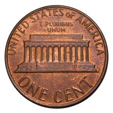 Монета 1 цент 1982 года D — США (реверс)