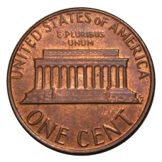 Монета 1 цент 1982 года D — США (реверс)