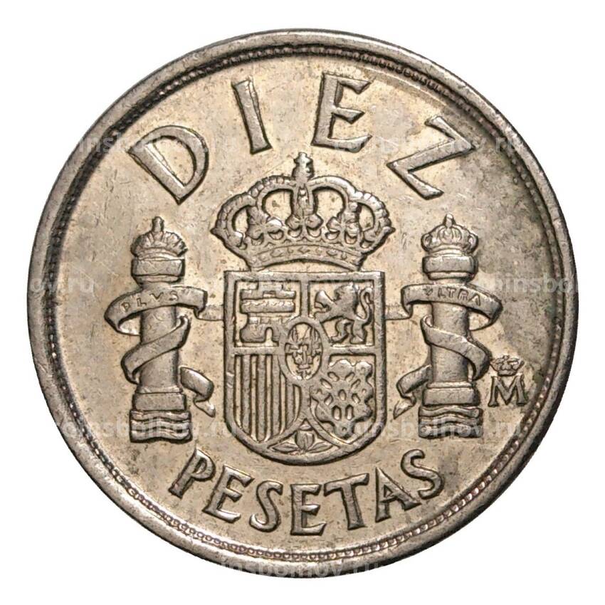 Монета 10 песет 1983 года Испания (вид 2)