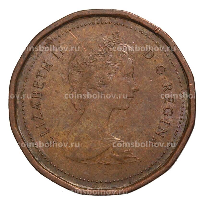 Монета 1 цент 1982 года Канада (вид 2)
