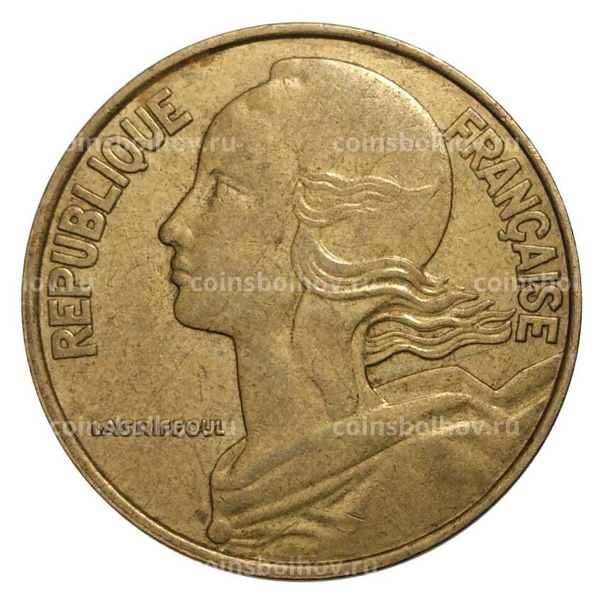 Монета 20 сантимов 1978 года Франция (вид 2)