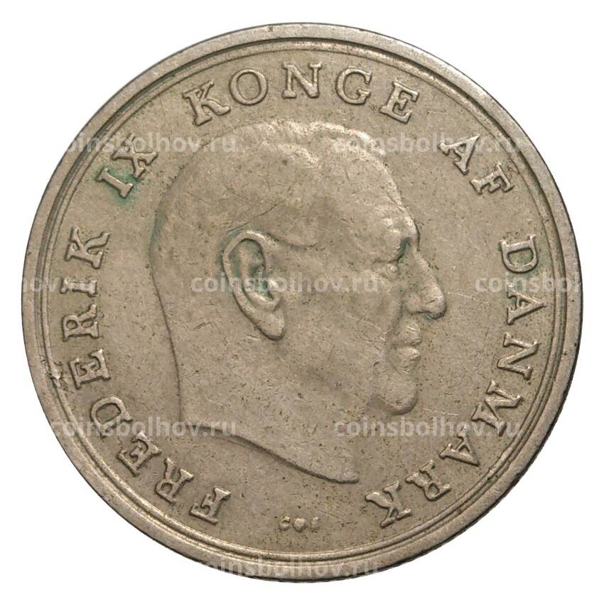 Монета 1 крона 1970 года Дания (вид 2)