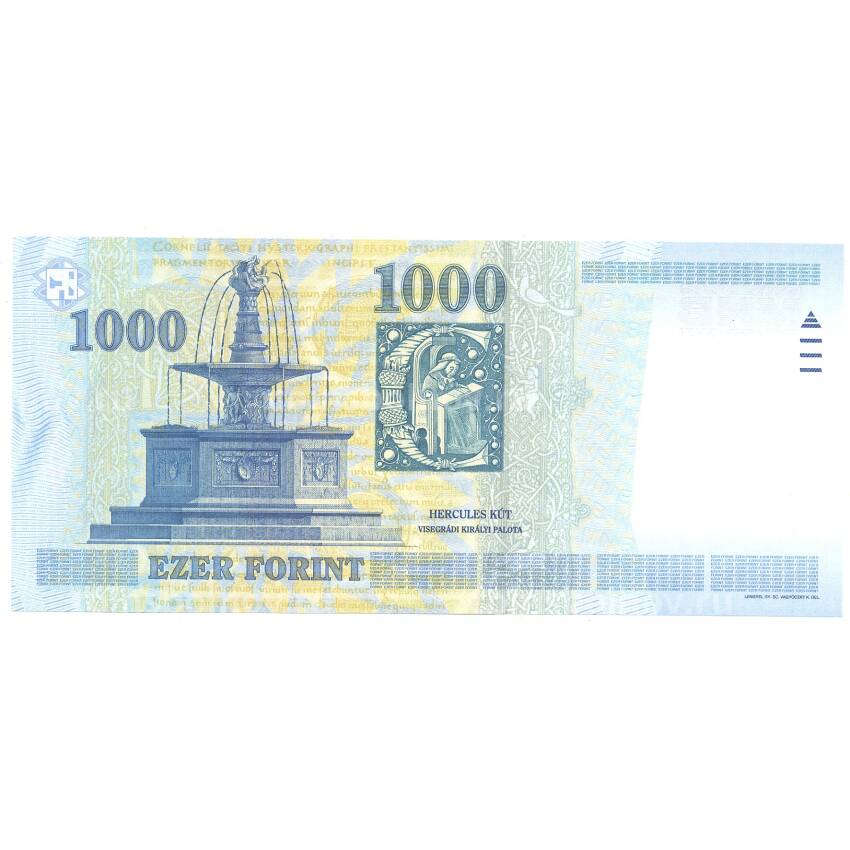 Банкнота 1000 форинтов 2007 года (вид 2)