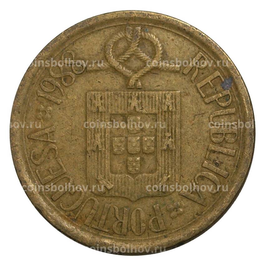 Монета 10 эскудо 1988 года Португалия