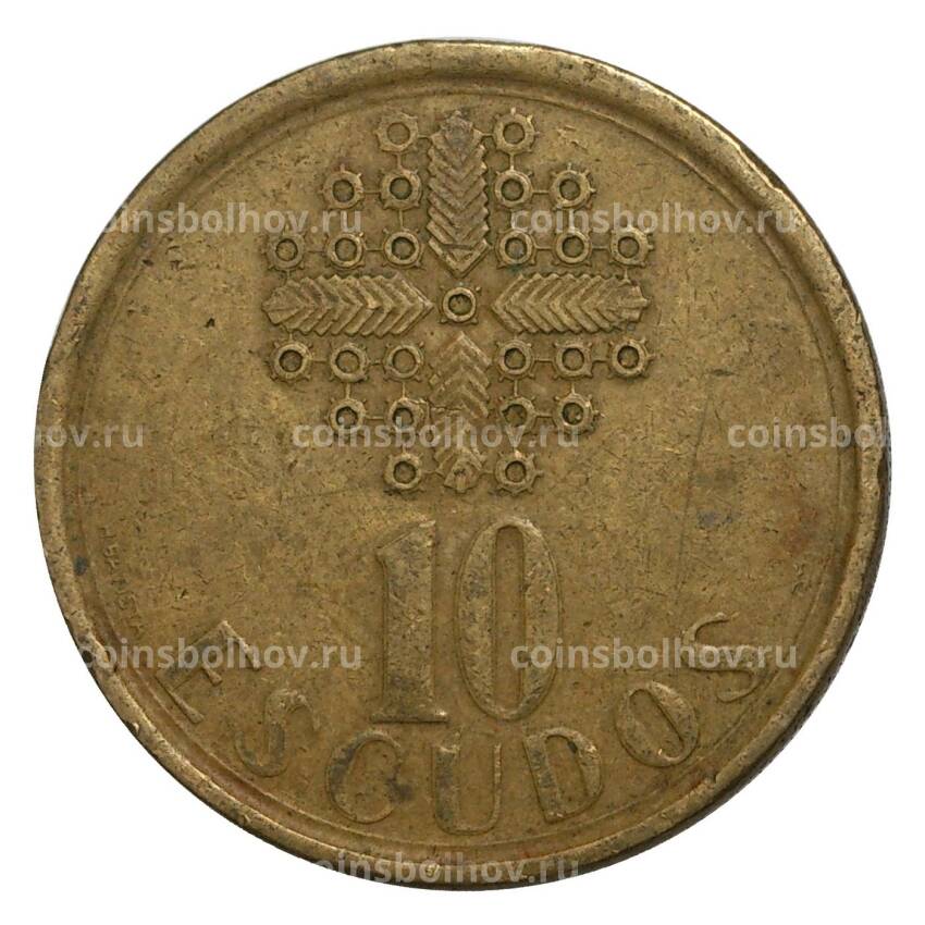 Монета 10 эскудо 1988 года Португалия (вид 2)