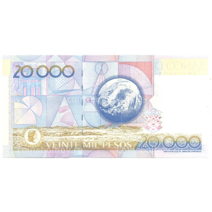 Банкнота 20000 песо 2010 года (вид 2)
