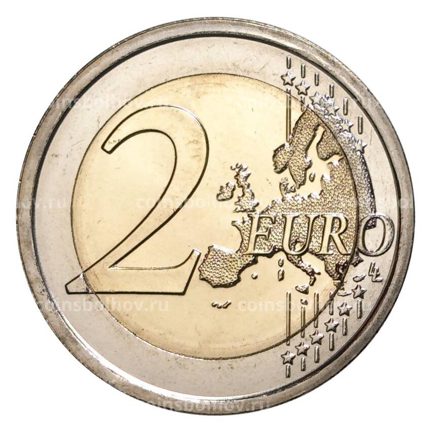 Монета 2 евро 2017 года Италия — 400 лет со дня постройки Собора Святого Марка (вид 2)
