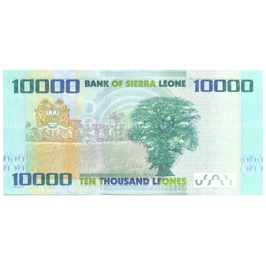 Банкнота 10000 леоне 2010 года (вид 2)