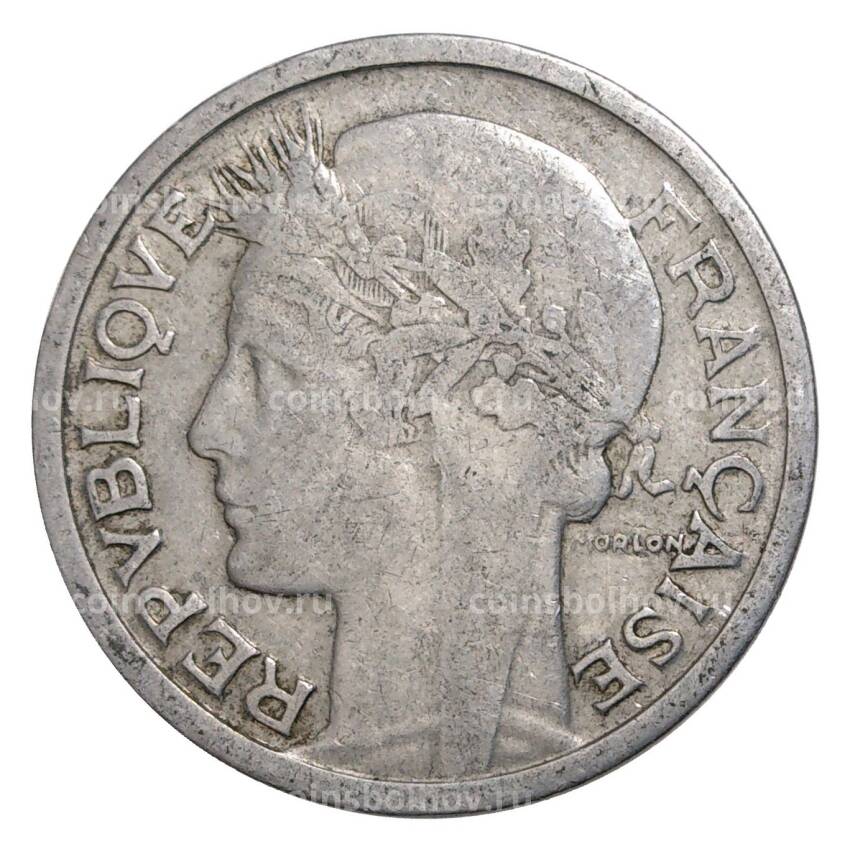 Монета 1 франк 1941 года Франция (вид 2)