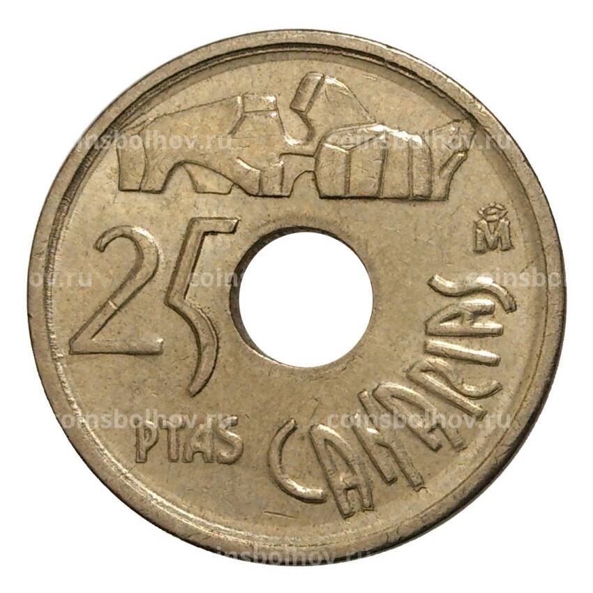 Монета 25 песет 1994 года Испания — Канарские острова