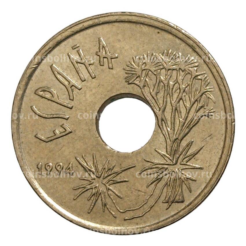 Монета 25 песет 1994 года Испания — Канарские острова (вид 2)