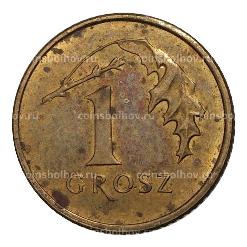 Монета 1 грош 1999 года Польша (вид 2)