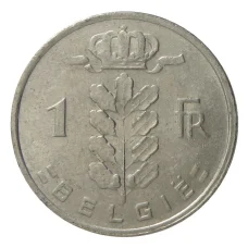 Монета 1 франк 1979 года Бельгия — Надпись на фламандском (BELGIE) (реверс)