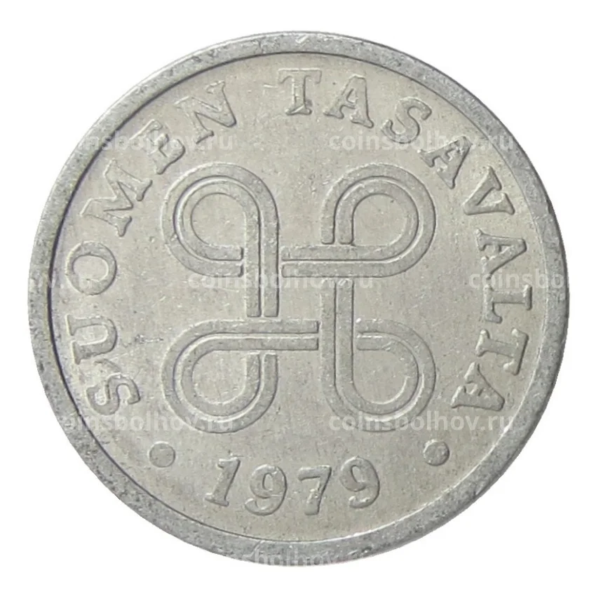 Монета 5 пенни 1979 года Финляндия