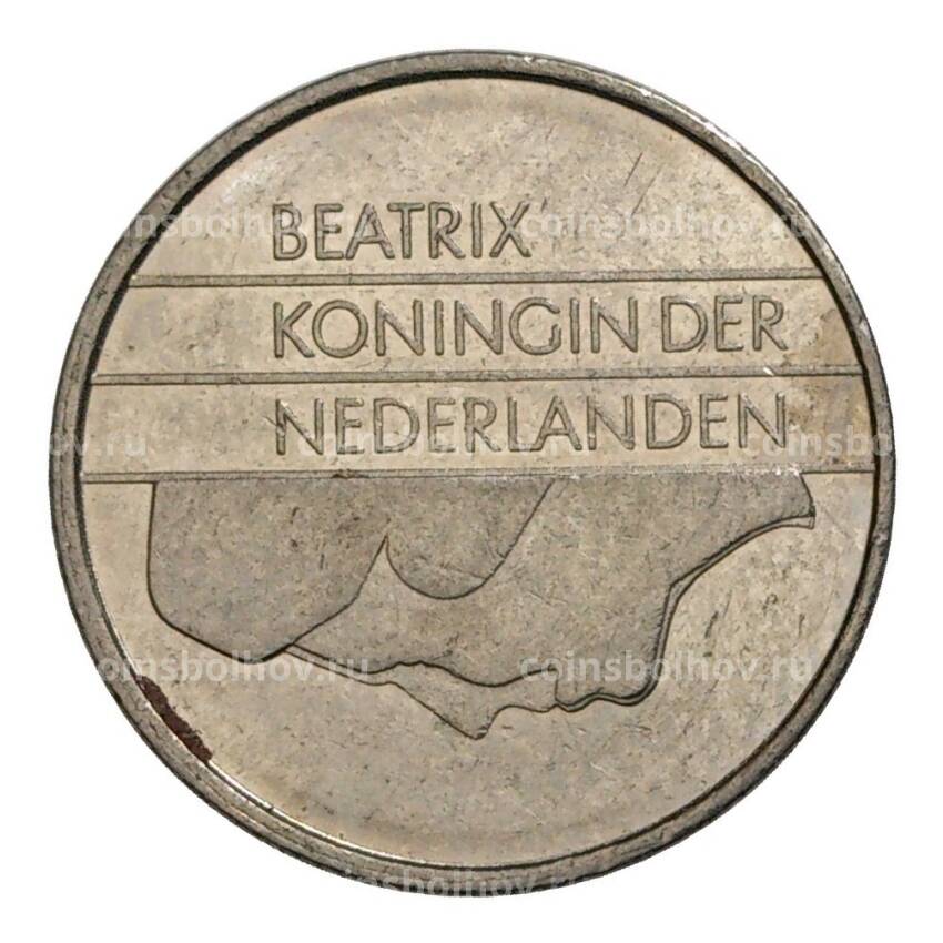 Монета 10 центов 1986 года Нидерланды (вид 2)