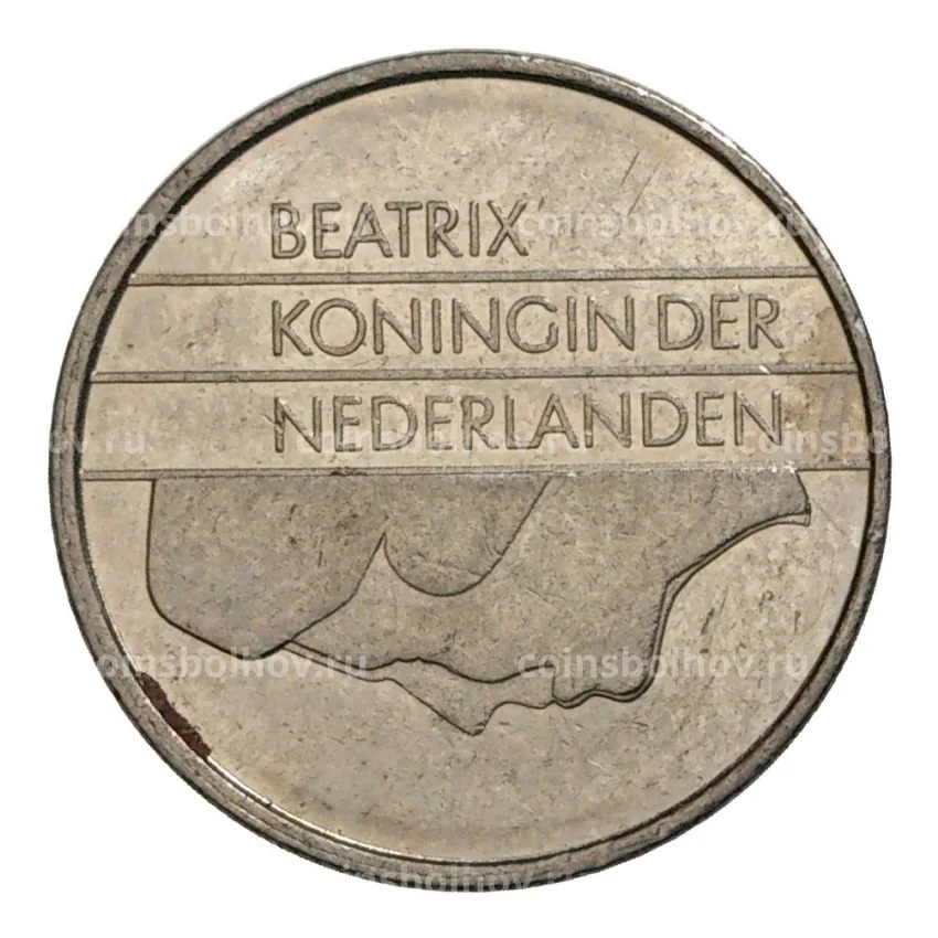 Монета 10 центов 1986 года Нидерланды (вид 2)