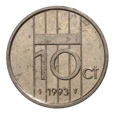 Монета 10 центов 1993 года Нидерланды (аверс)