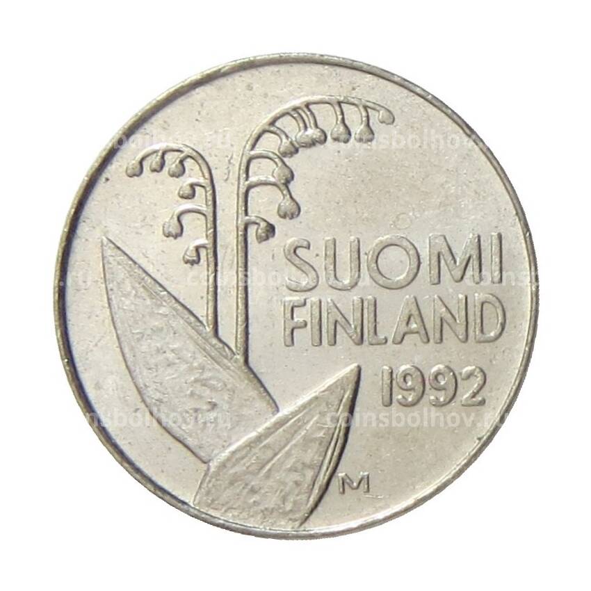Монета 10 пенни 1992 года Финляндия