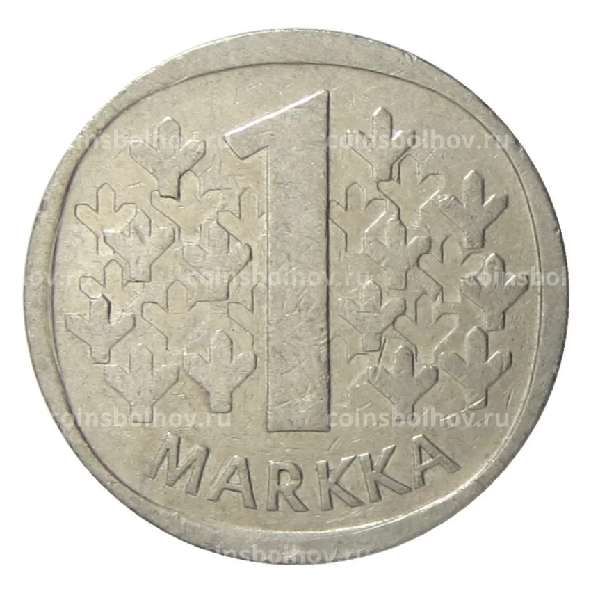 Монета 1 марка 1970 года Финляндия (вид 2)