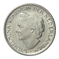 Монета 10 центов 1948 года Нидерланды (реверс)