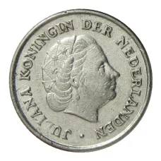 Монета 10 центов 1951 года Нидерланды (реверс)