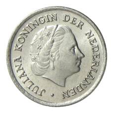 Монета 10 центов 1958 года Нидерланды (реверс)