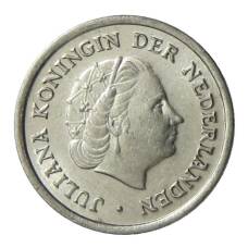 Монета 10 центов 1960 года Нидерланды (реверс)