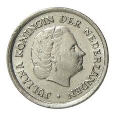 Монета 10 центов 1962 года Нидерланды (реверс)