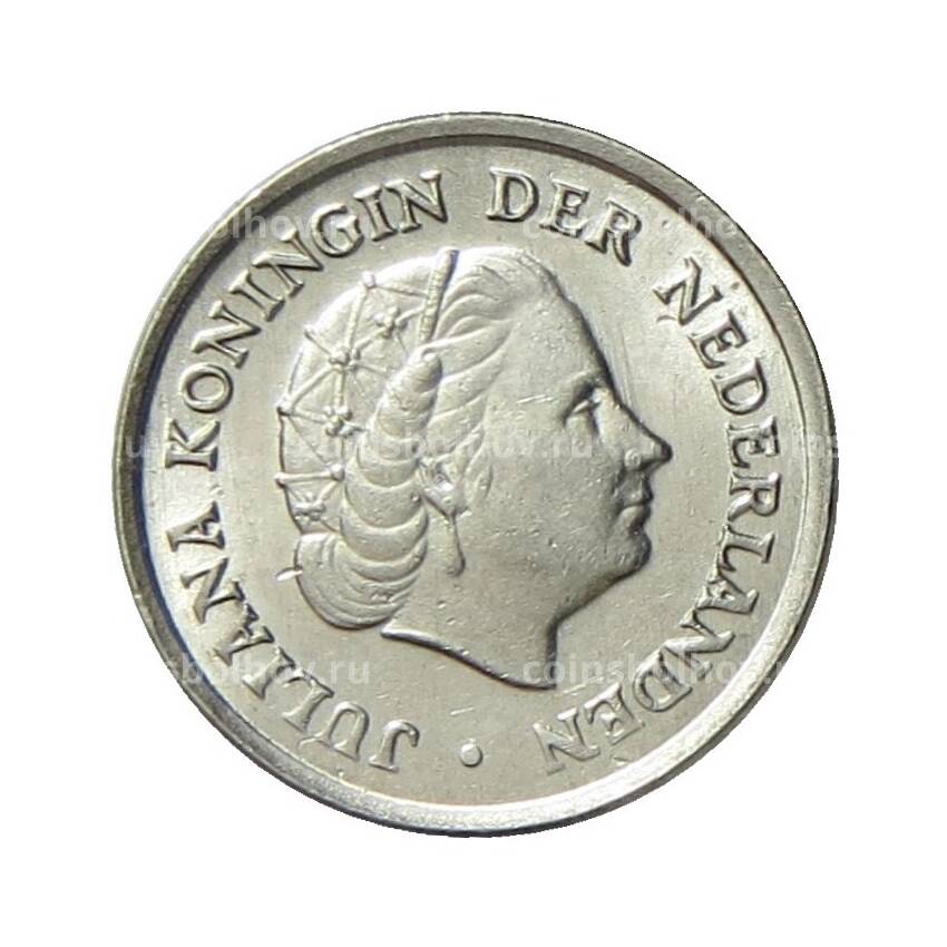 Монета 10 центов 1964 года Нидерланды (вид 2)