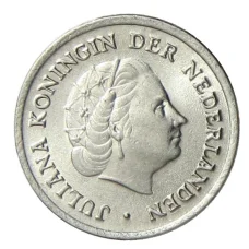 Монета 10 центов 1980 года Нидерланды (реверс)