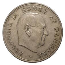 Монета 1 крона 1963 года Дания (реверс)
