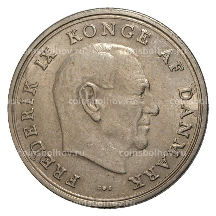 Монета 1 крона 1967 года Дания (вид 2)