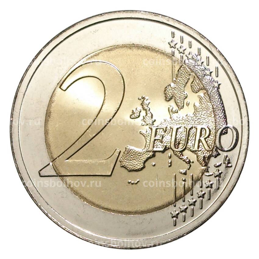 Монета 2 евро 2017 года Литва — Вильнюс (вид 2)