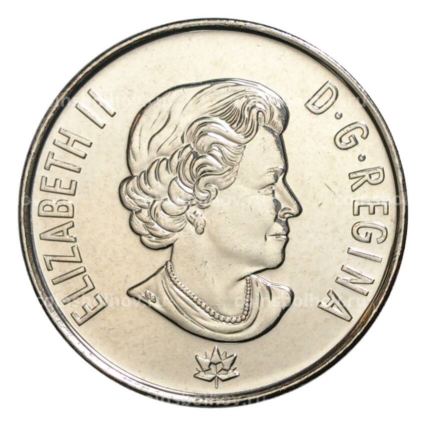 Монета 5 центов 2017 года 150 лет Конфедерации Канада — Живые традиции (вид 2)