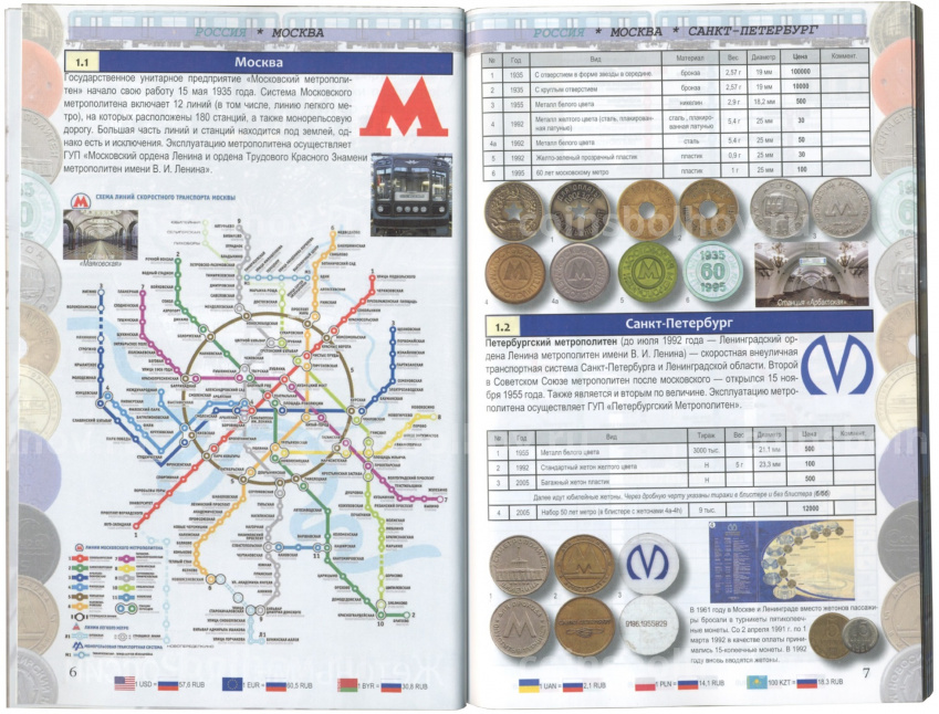 Каталог жетонов метро Мира (1 издание. Апрель 2017) (вид 3)