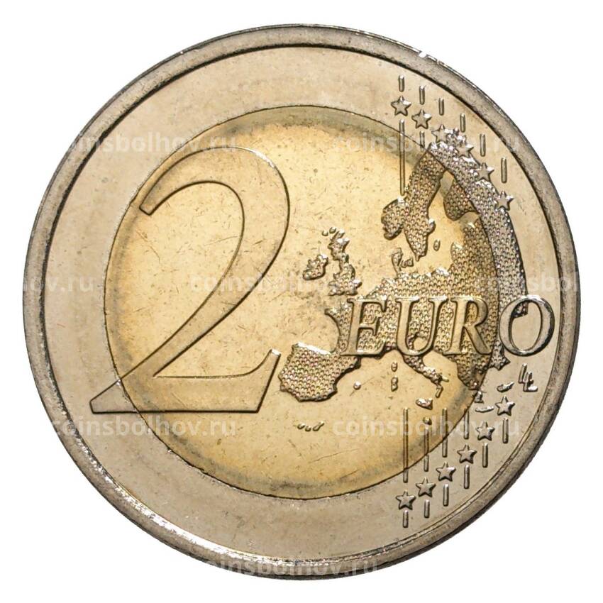 Монета 2 евро 2014 года Финляндия — 100 лет со дня рождения Туве Янссон (вид 2)