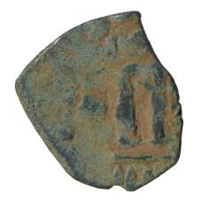 Монета Фоллис Византия (аверс)