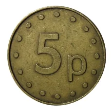 Игровой жетон Gainesmead Group — 5 p