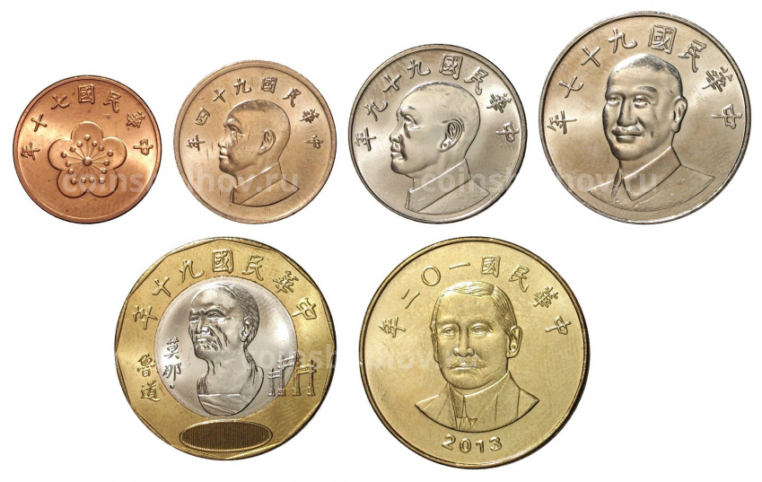 Набор монет — Тайвань (вид 2)