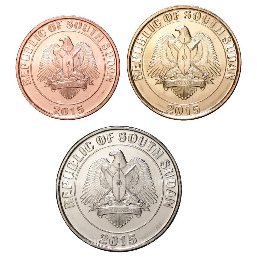 Набор монет 2015 года Южный Судан (вид 2)
