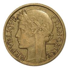 Монета 50 сантимов 1939 года Франция (реверс)