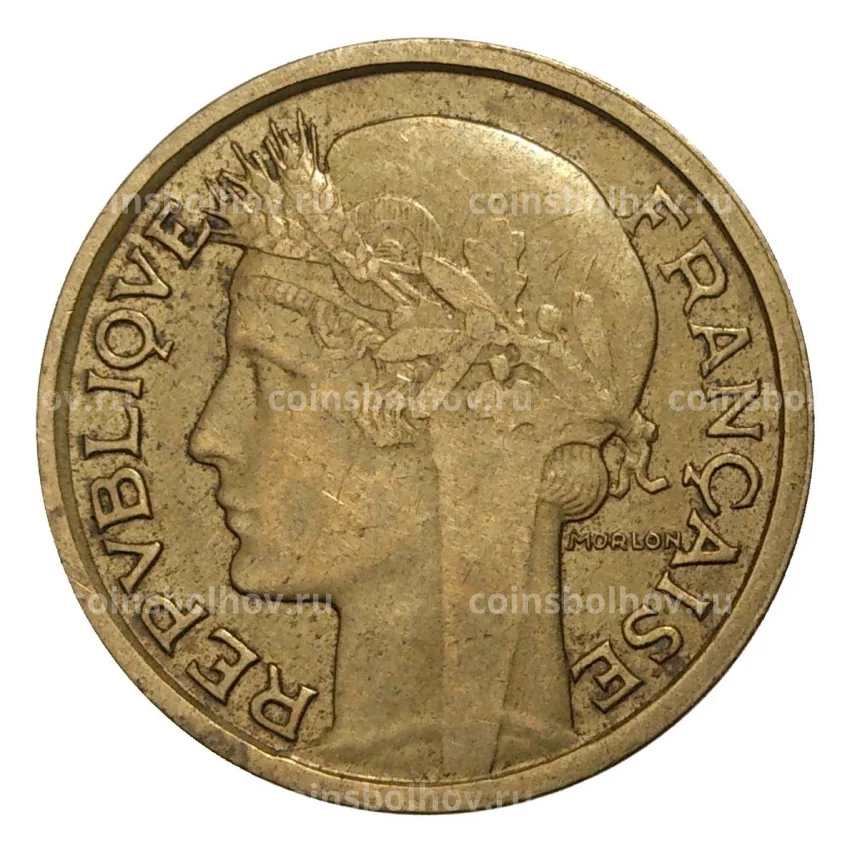 Монета 50 сантимов 1939 года Франция (вид 2)