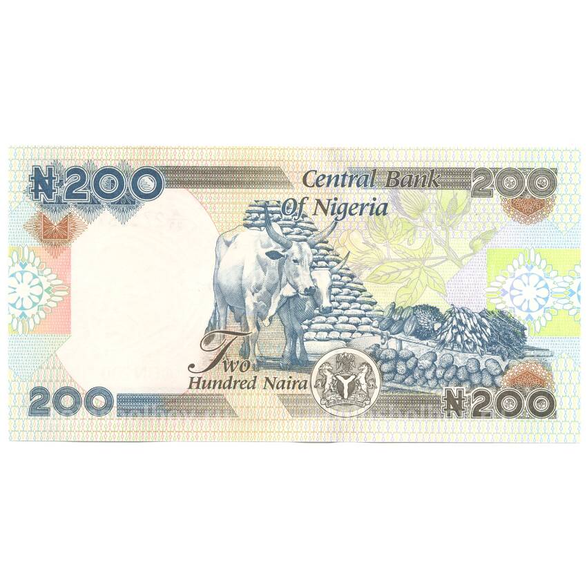 Банкнота 200 найра 2015 года Нигерия (вид 2)