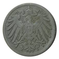 Монета 10 пфеннигов 1921 года Германия (реверс)