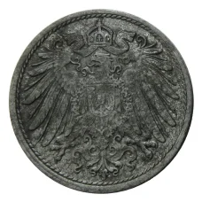 Монета 10 пфеннигов 1922 года Германия (реверс)