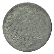 Монета 10 пфеннигов 1920 года Германия (реверс)