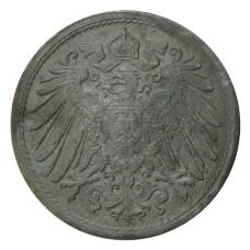 Монета 10 пфеннигов 1920 года Германия (реверс)