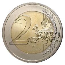 Монета 2 евро 2015 года 30 лет флагу ЕС - Литва (реверс)
