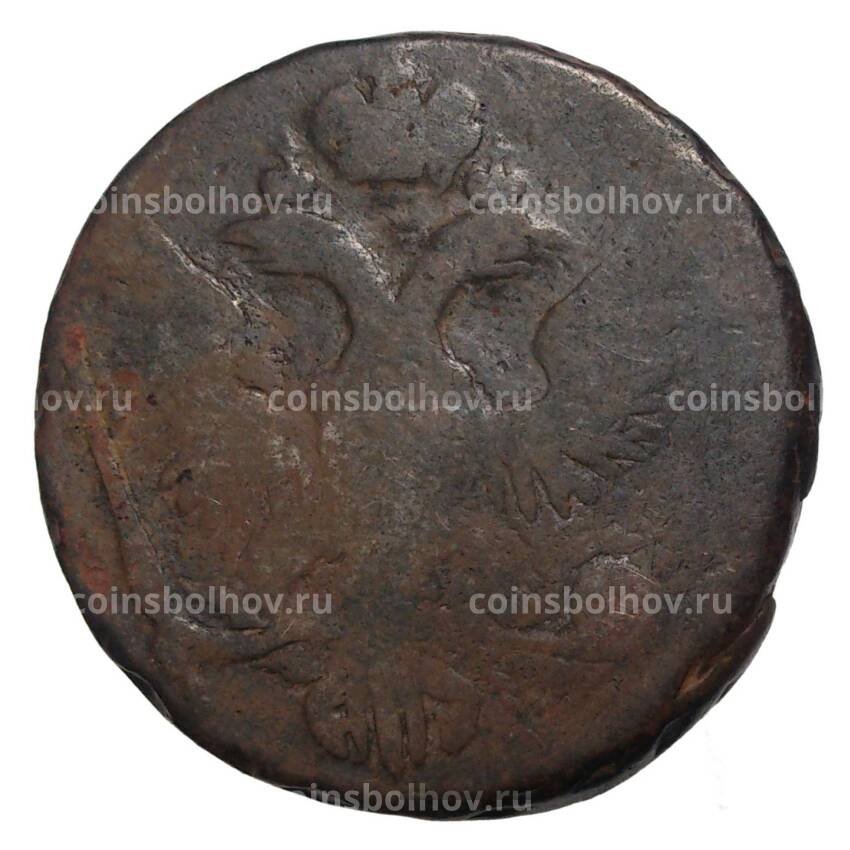 Монета Денга 1749 года (вид 2)