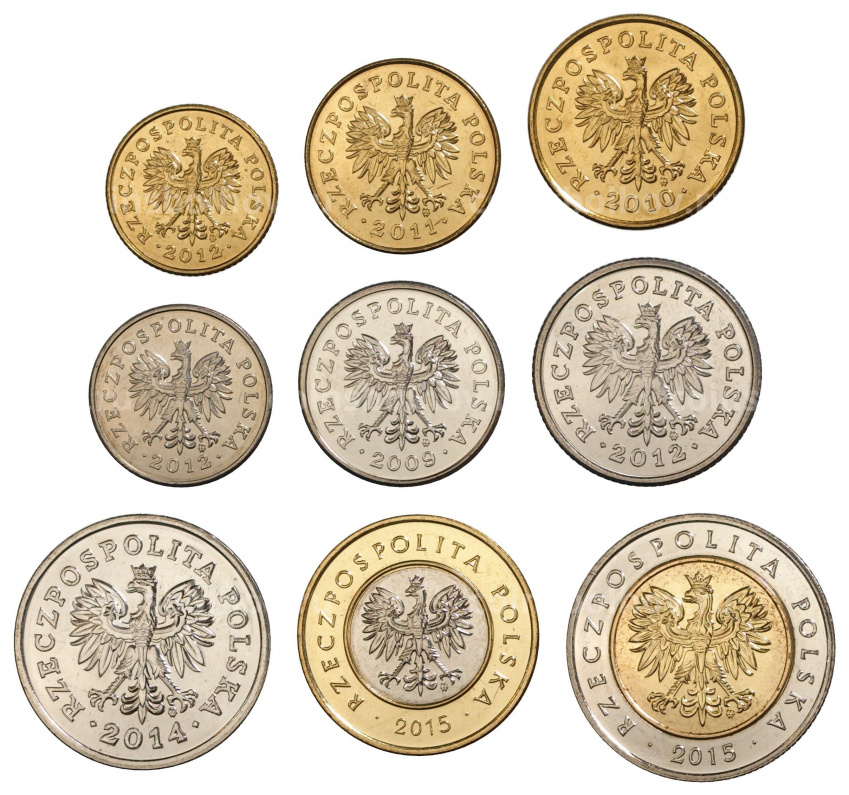 Набор монет — Польша (вид 2)